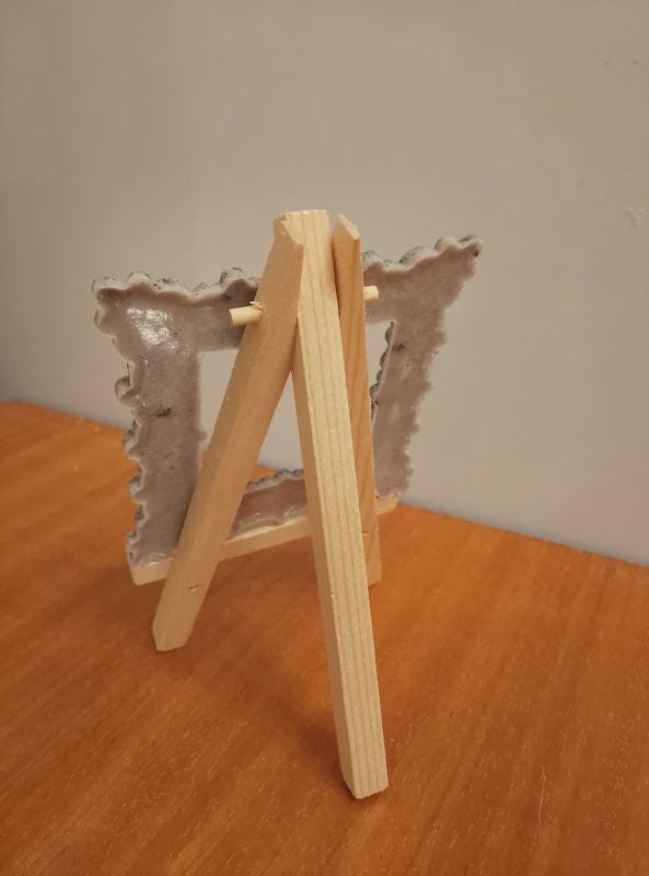 Handmade Frame with Stand