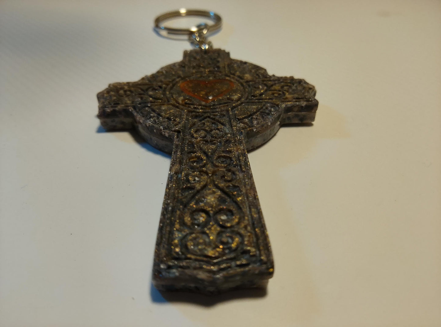 Handmade Celtic Cross Keychain