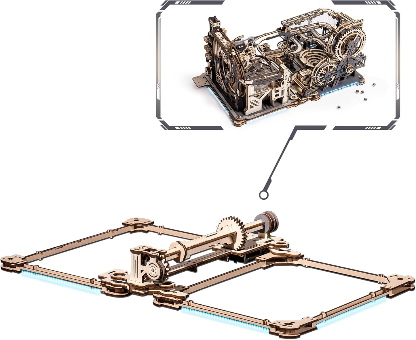 ROBOTIME Marble Run Link Pack For Marble Night City LG01