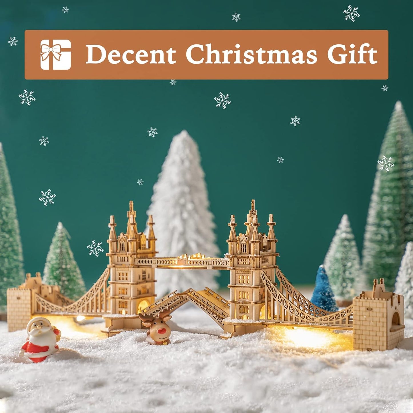 ROBOTIME 3D Wooden Puzzle London Tower Bridge