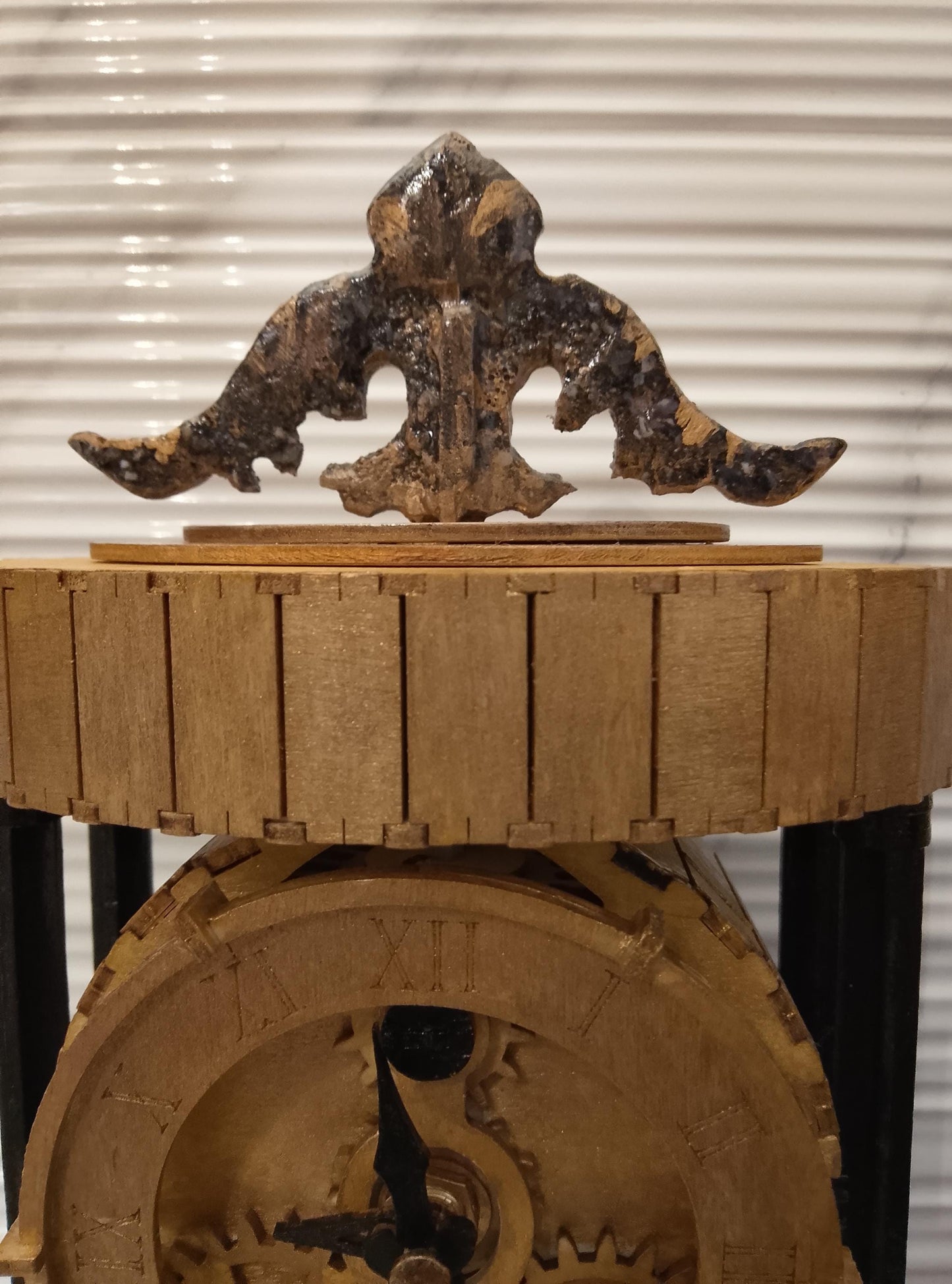 Working Handmade Desk Clock