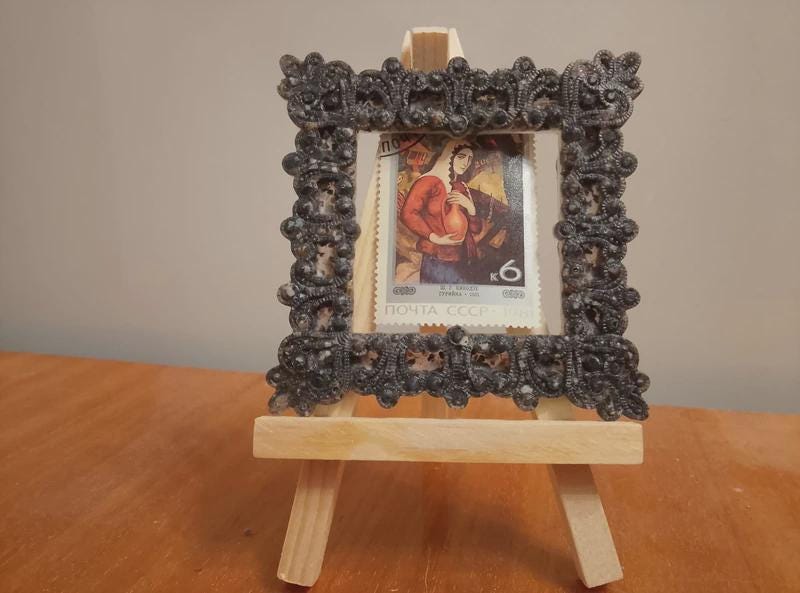 Handmade Frame with Stand