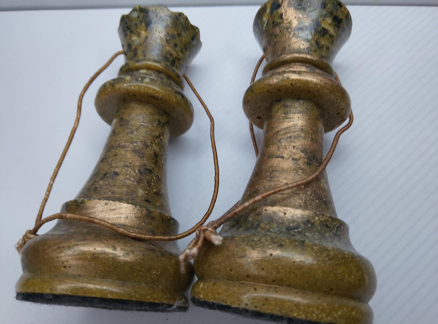 Handmade Chess Piece Ornaments