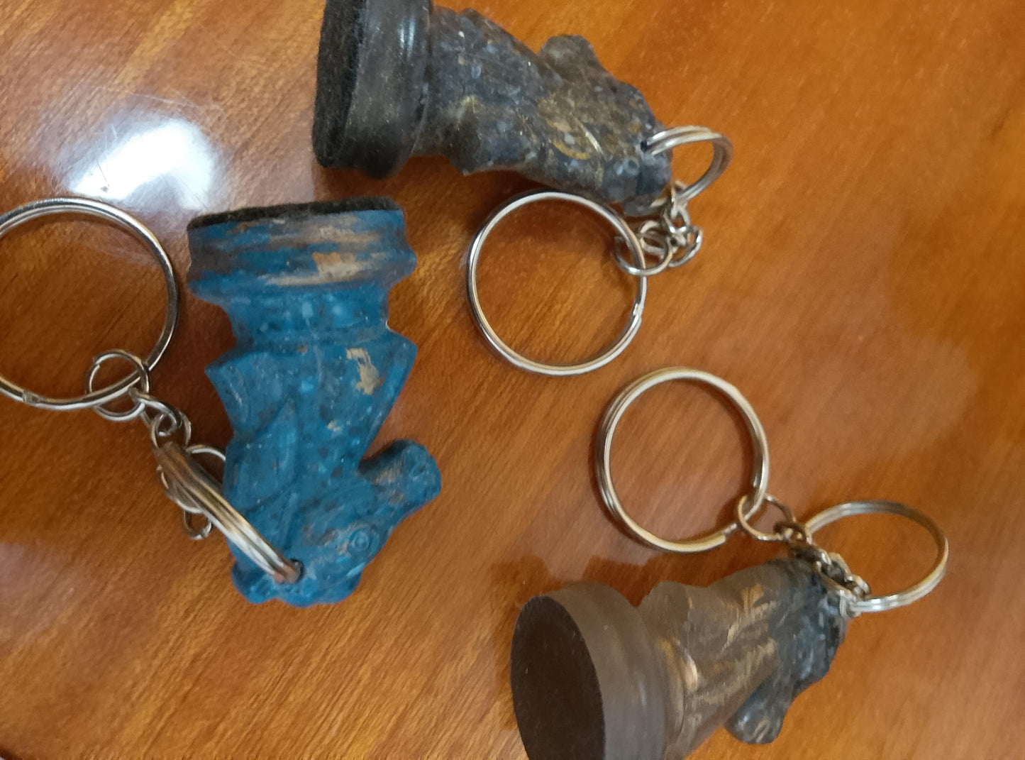 Handmade Chess Knight Keychain