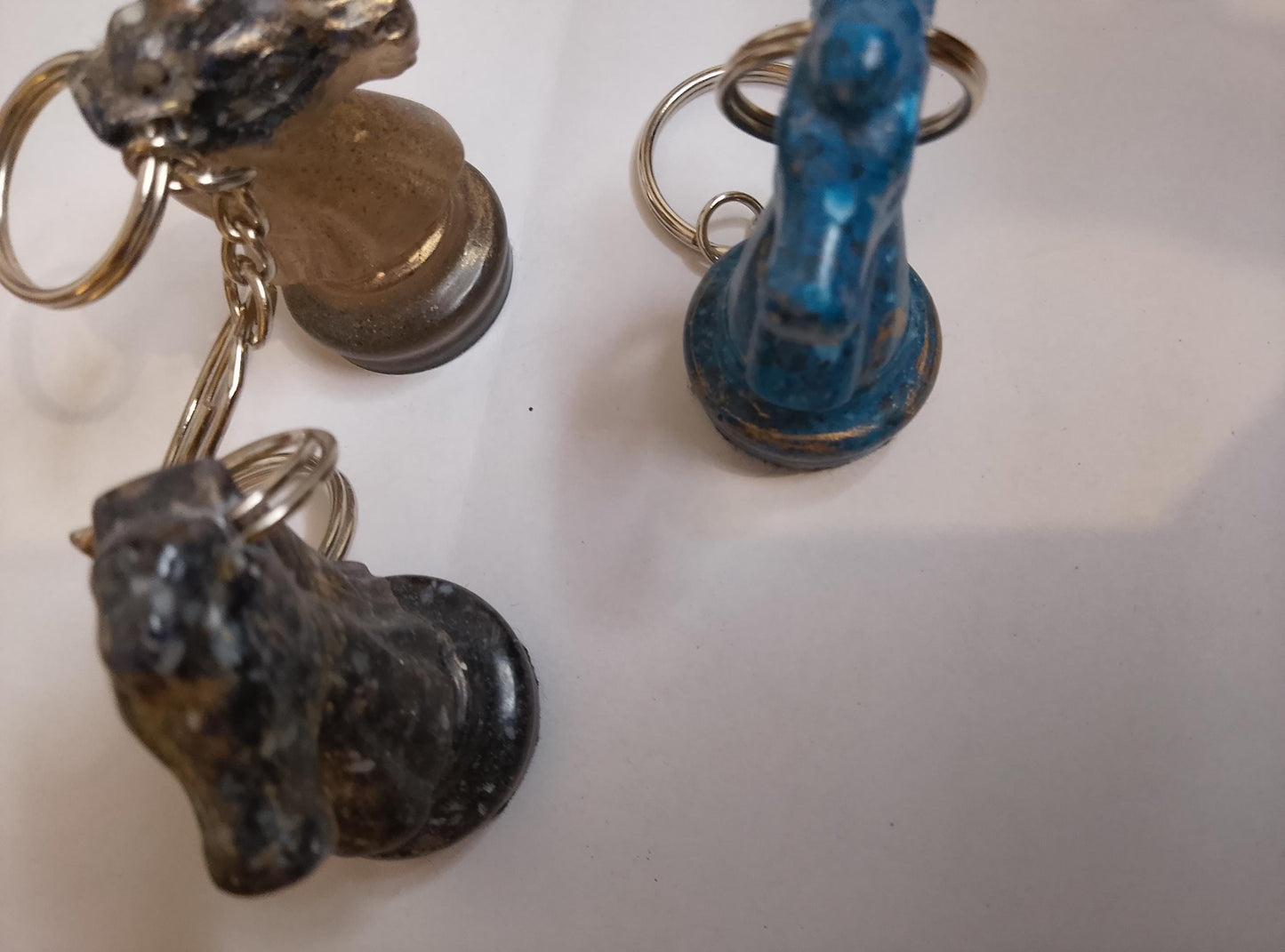 Handmade Chess Knight Keychain