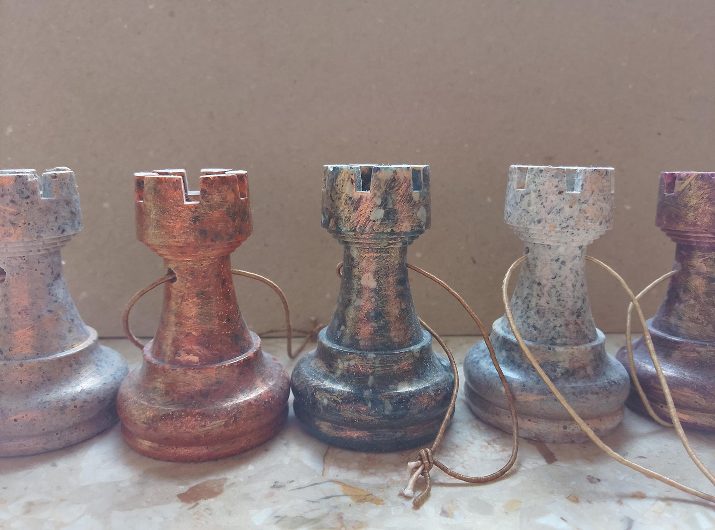 Chess-Inspired Hanging Decoration