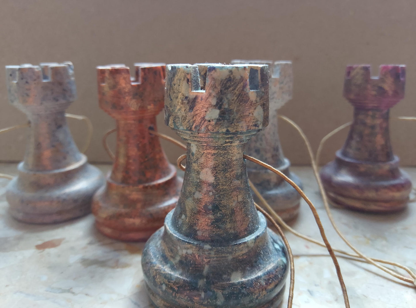 Chess-Inspired Hanging Decoration