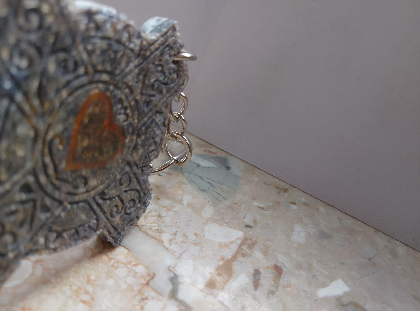 Handmade Celtic Cross Keychain