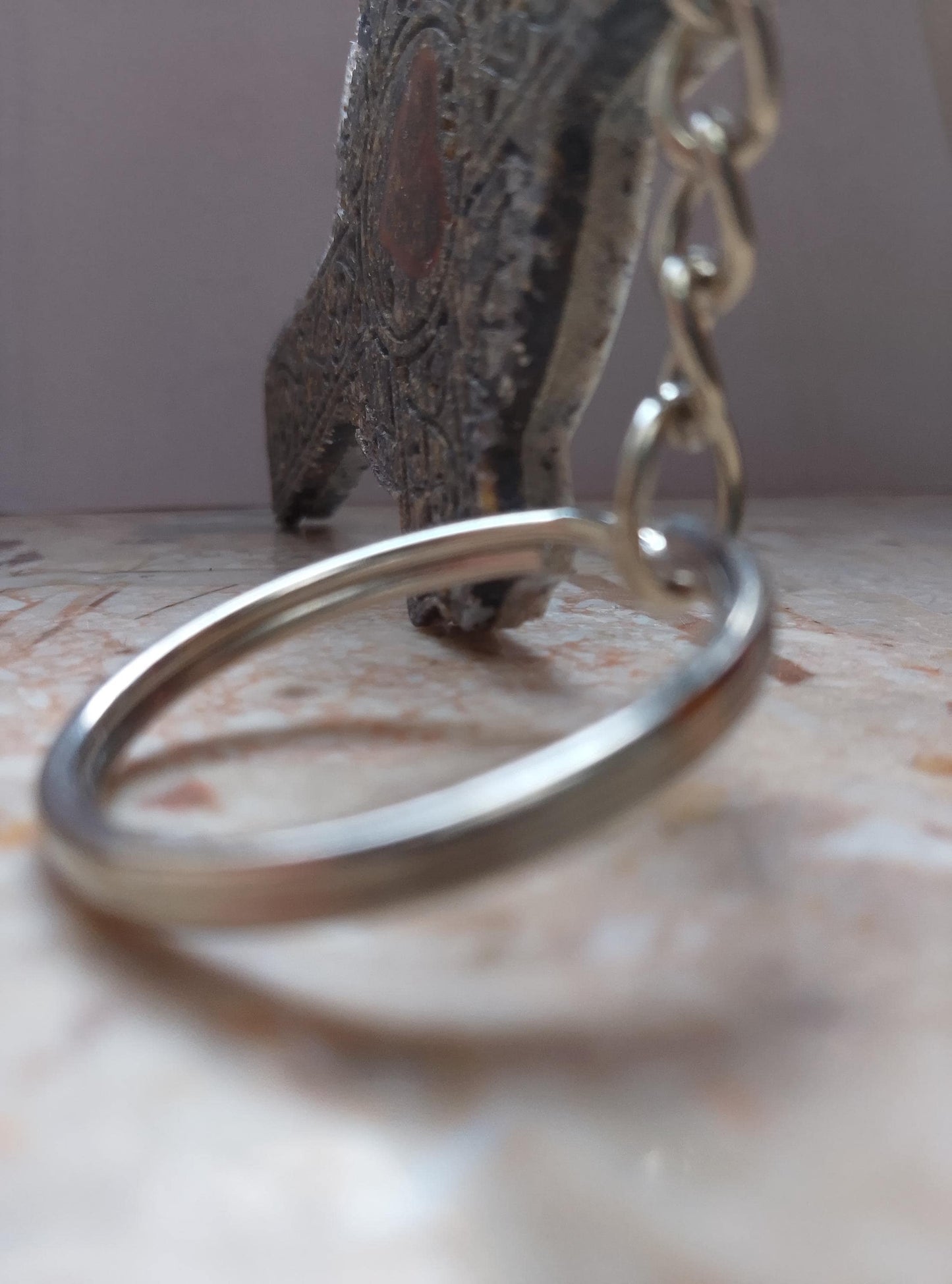 Handmade Celtic Cross Keychain