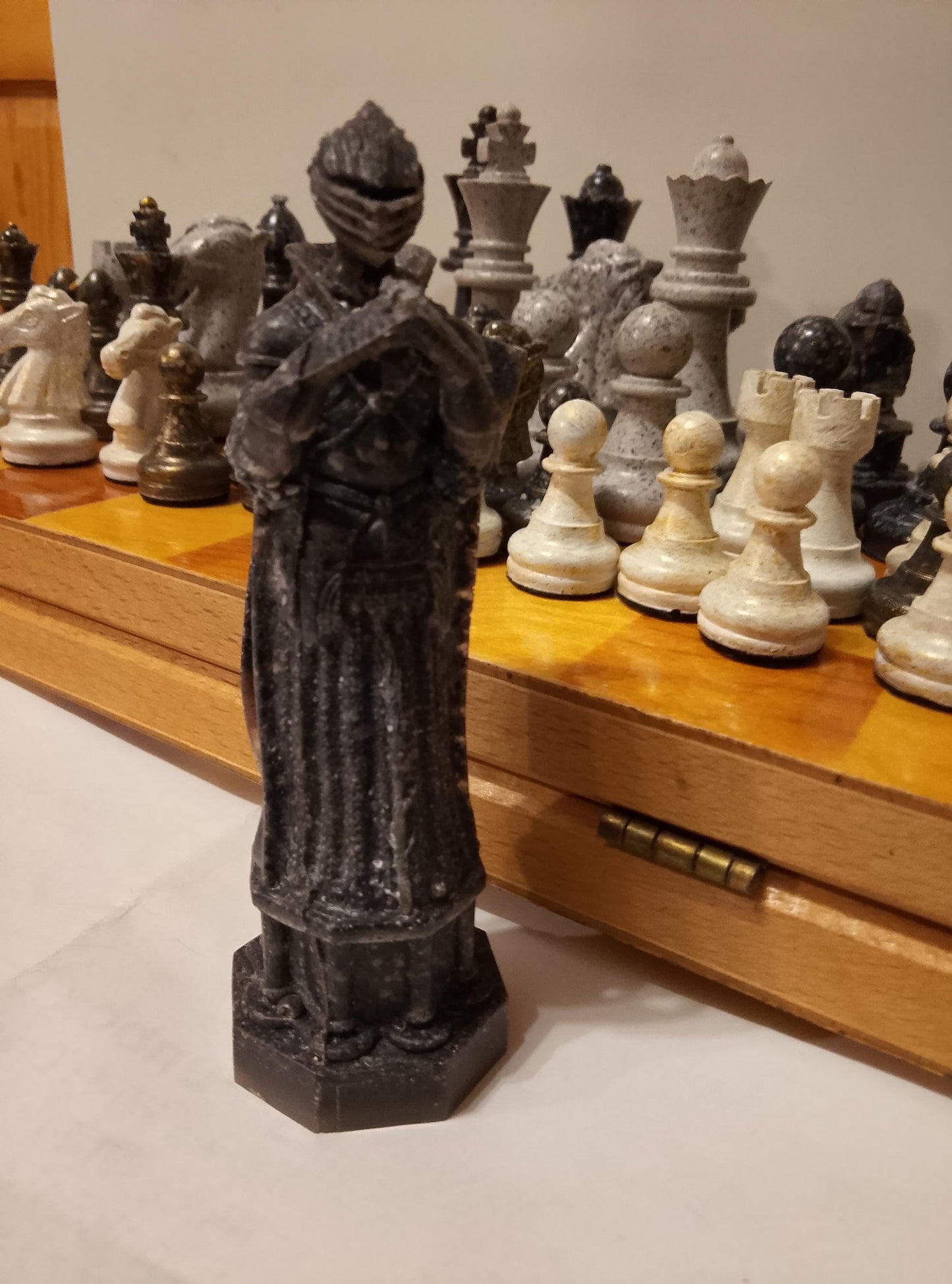 Handmade Chess Queen Figurine