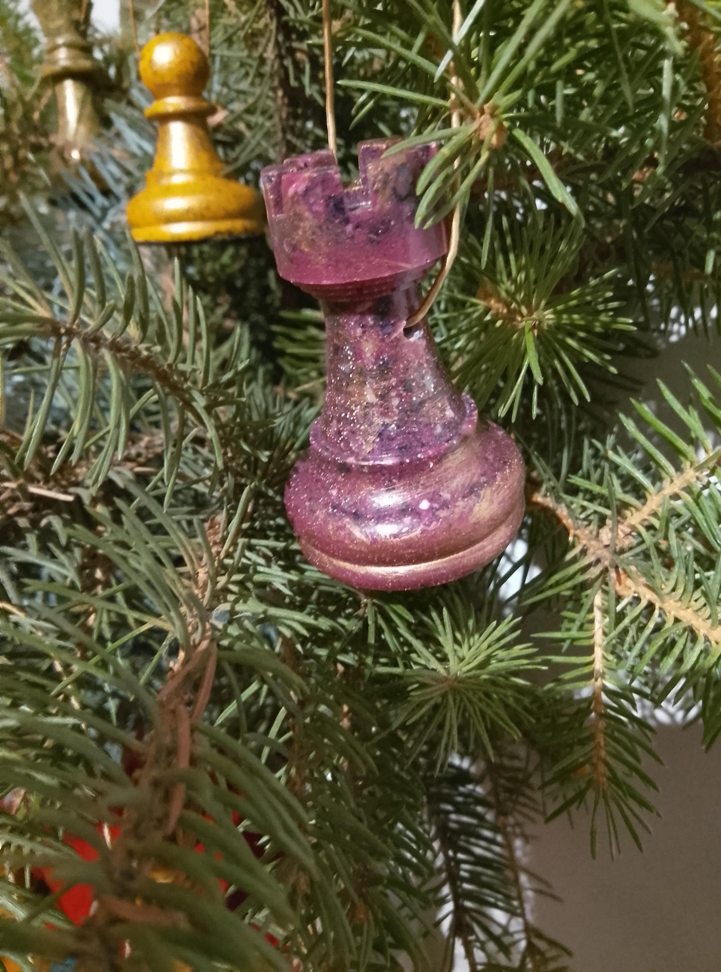 Chess-Inspired Hanging Decoration