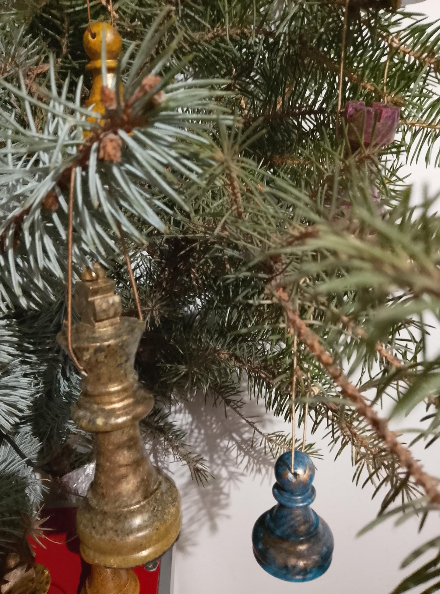 Chess-Inspired Hanging Decoration