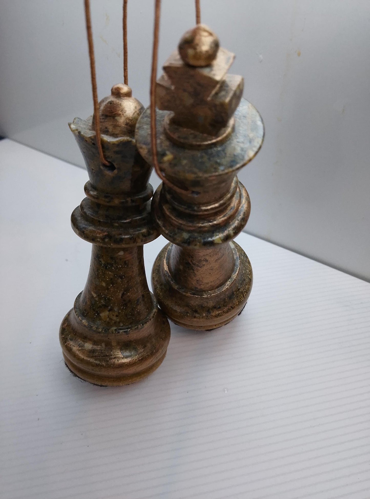 Handmade Chess Piece Ornaments