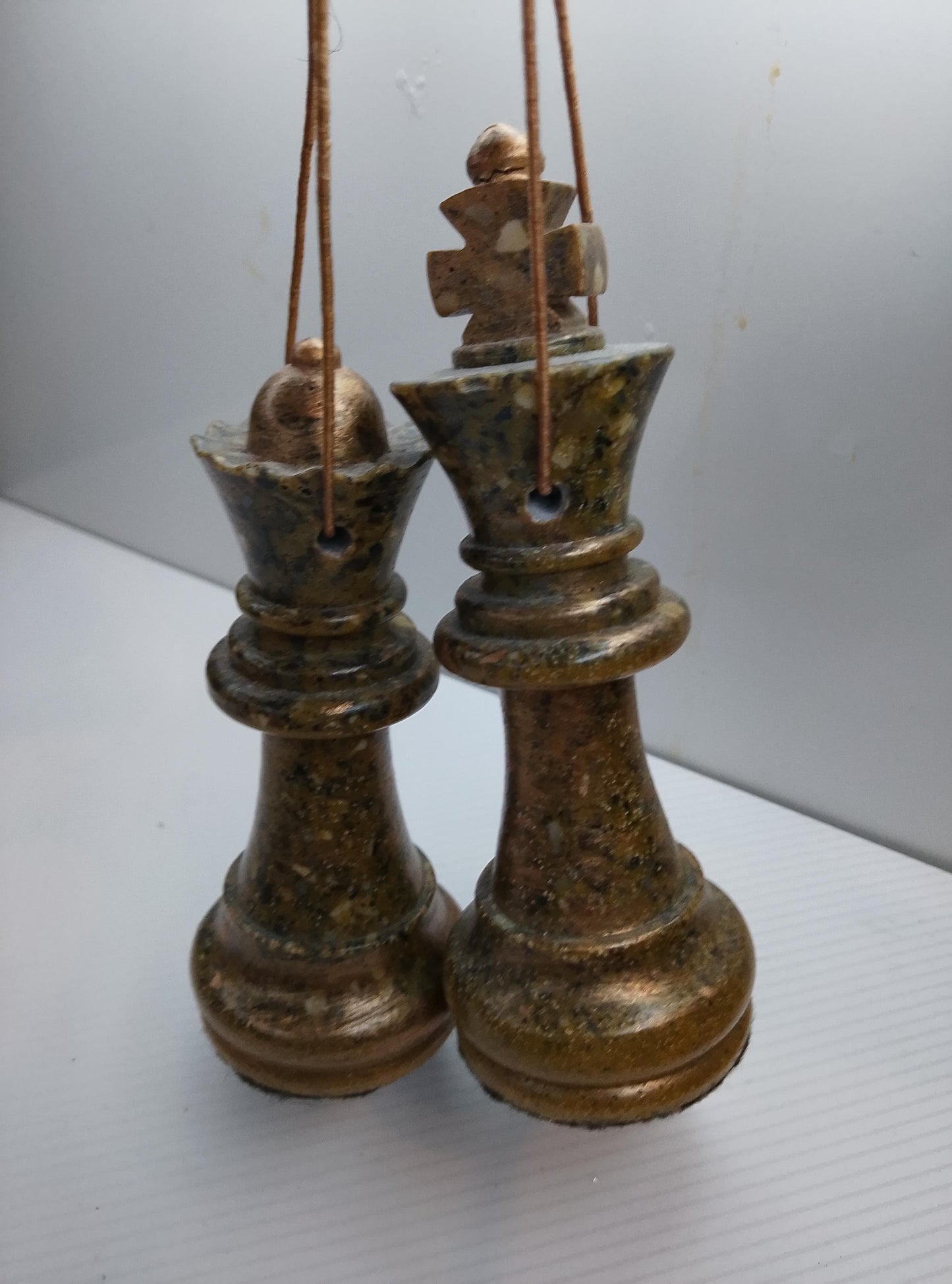 Handmade Chess Piece Ornaments