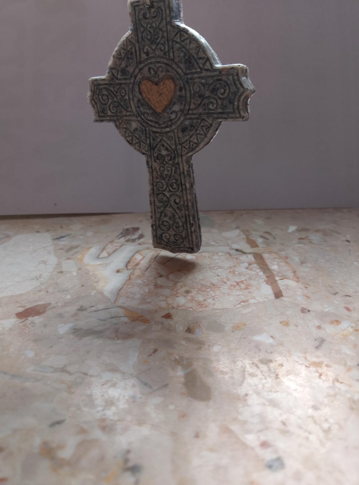 Handmade Celtic Cross Keychain