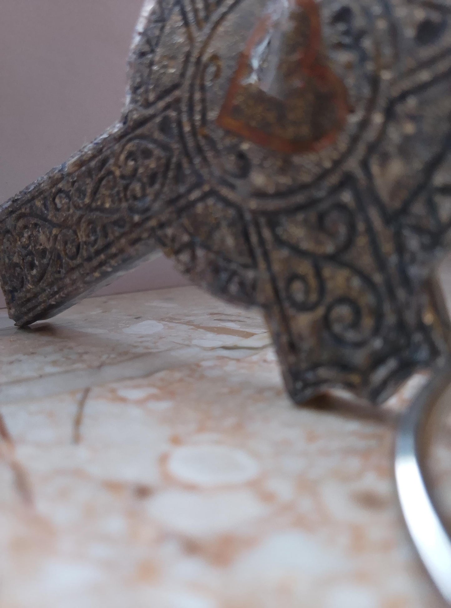 Handmade Celtic Cross Keychain