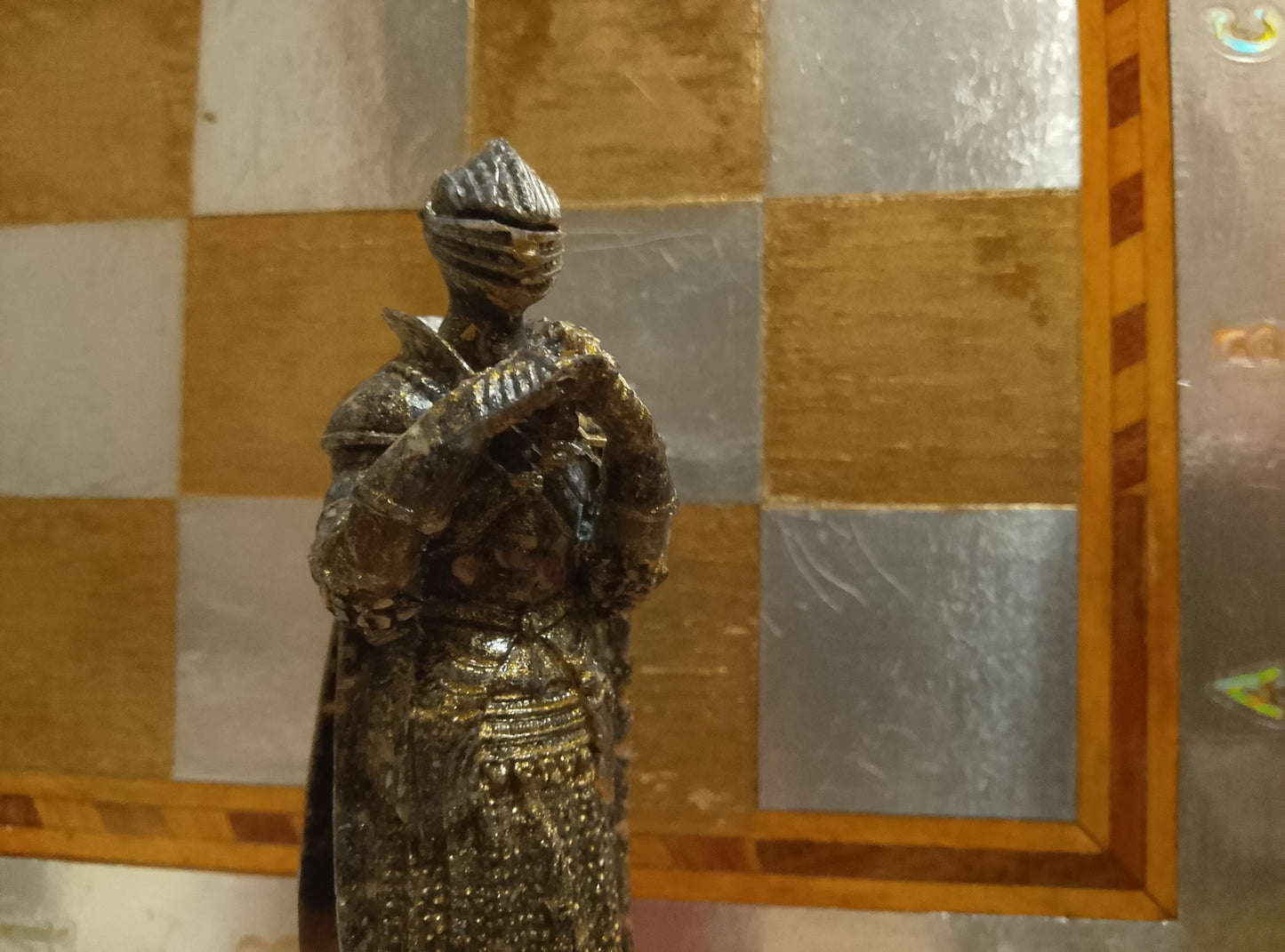 Handmade Chess Queen Figurine