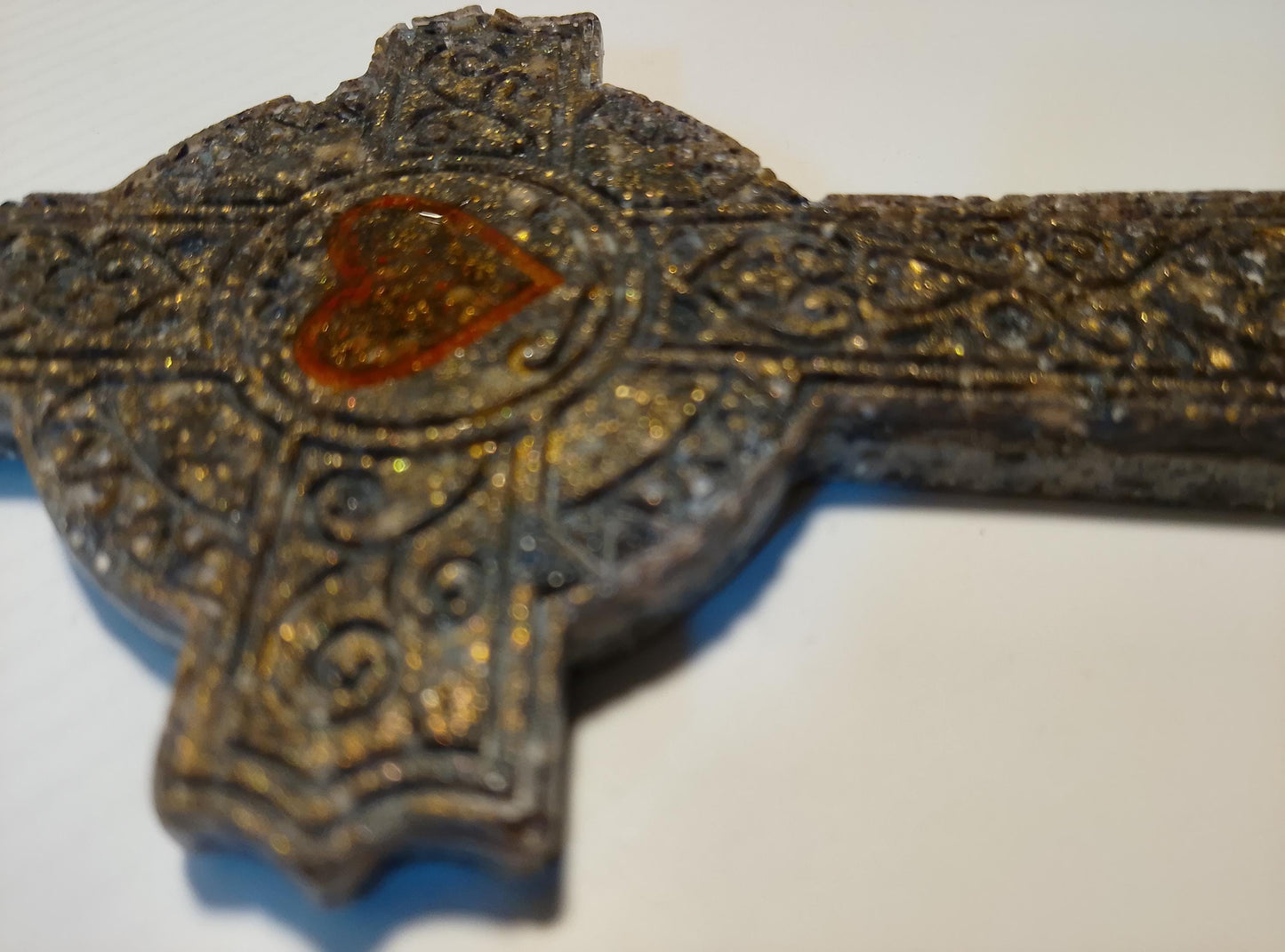 Handmade Celtic Cross Keychain